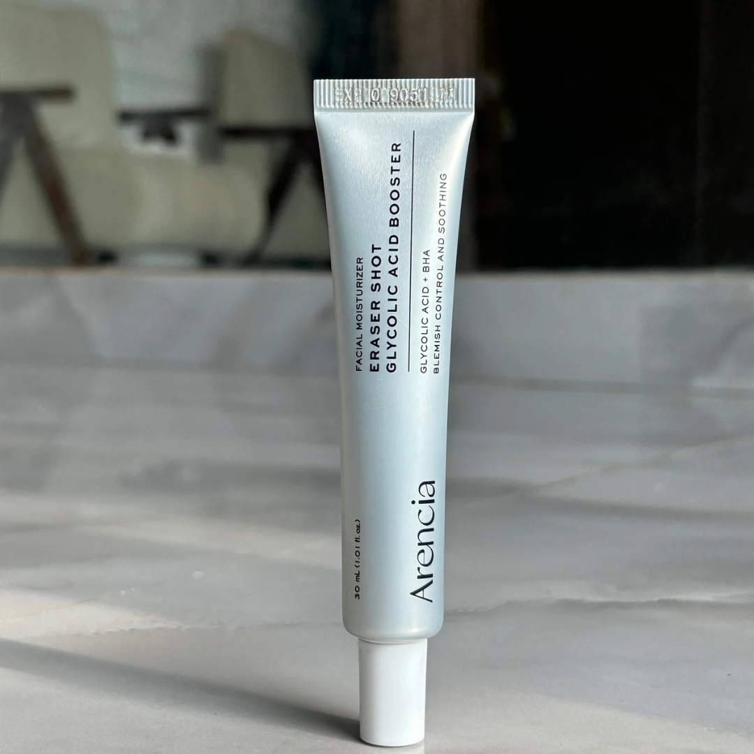 Arencia Eraser Shot Glycolic Acid Booster – Exfoliating & Brightening Treatment