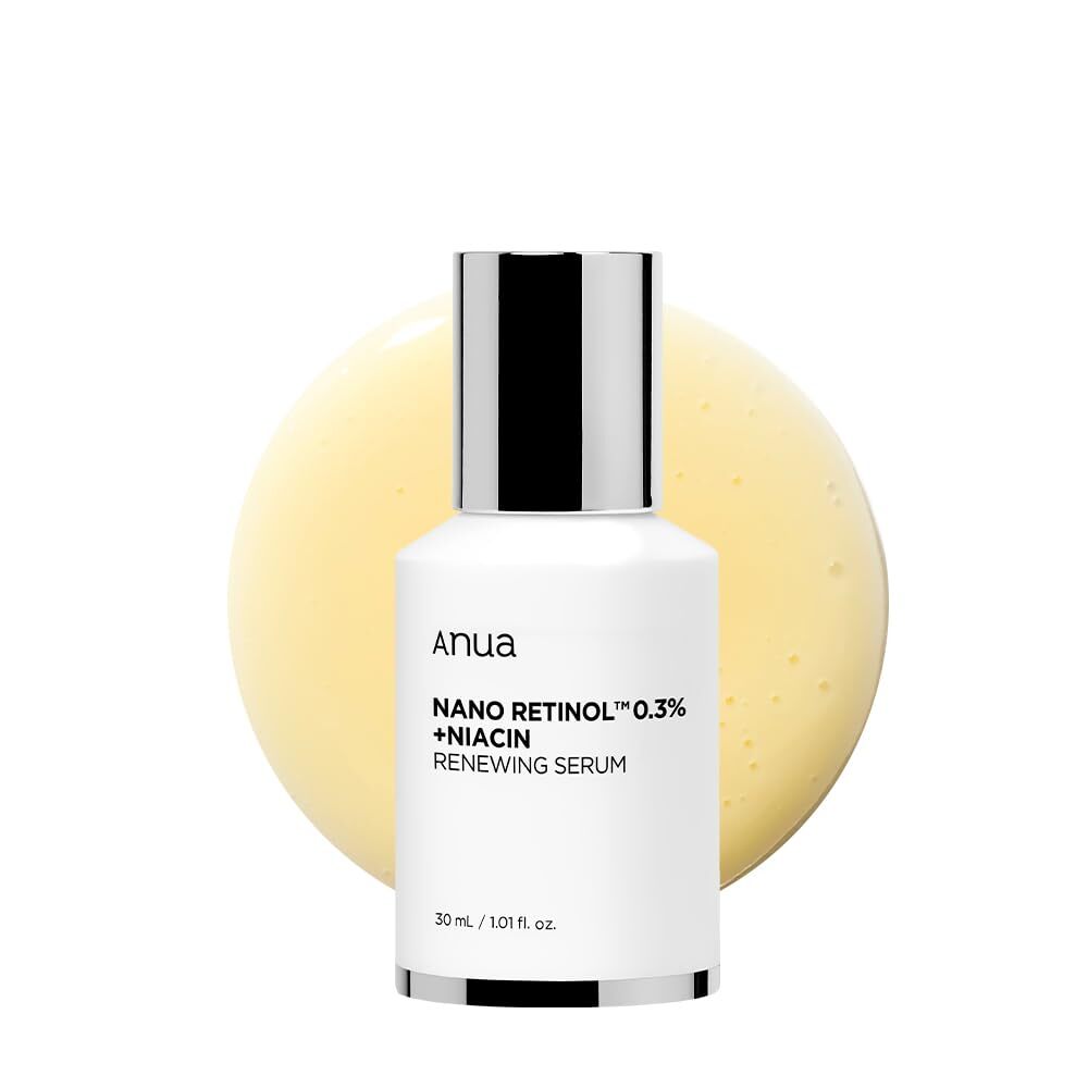 Anua Retinol 0.3% + Niacin Renewing Serum 30ml – Anti-Aging Serum for Fine Lines, Dark Spots & Uneven Skin Texture