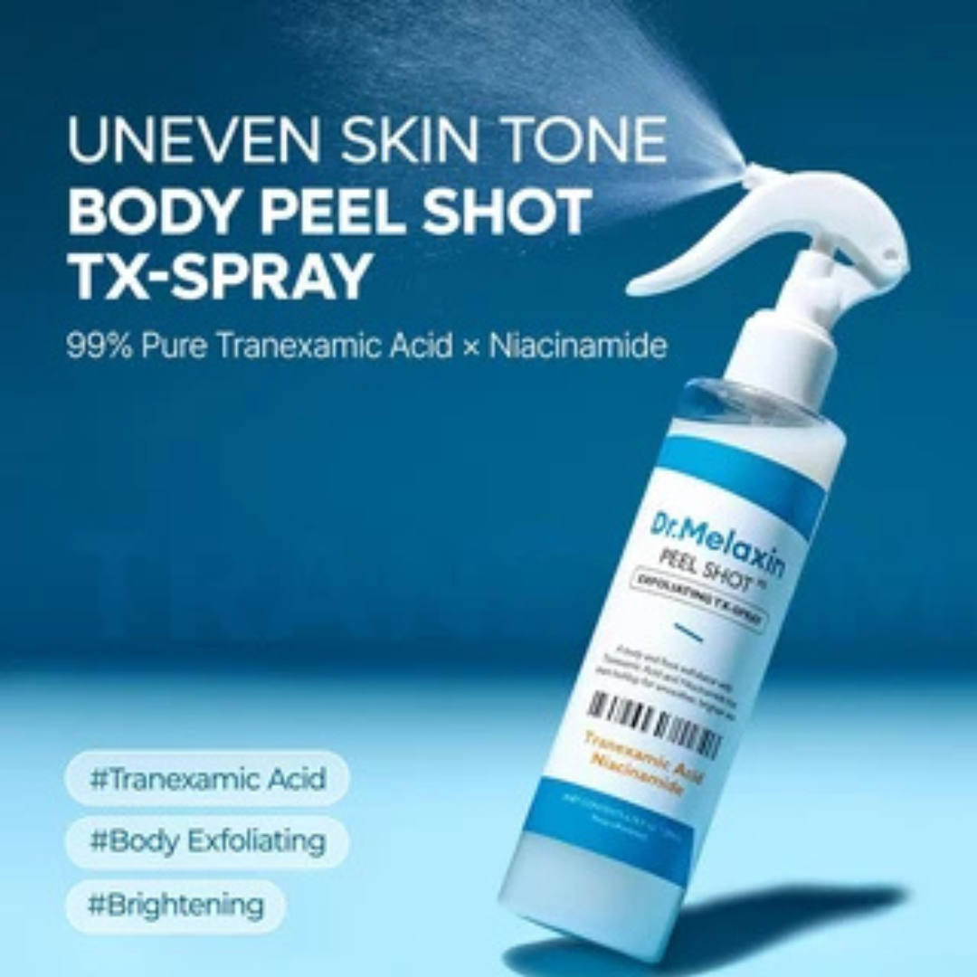 Dr. Melaxin Peel Shot Exfoliating TX Spray – Skin Exfoliating & Smoothing Treatment