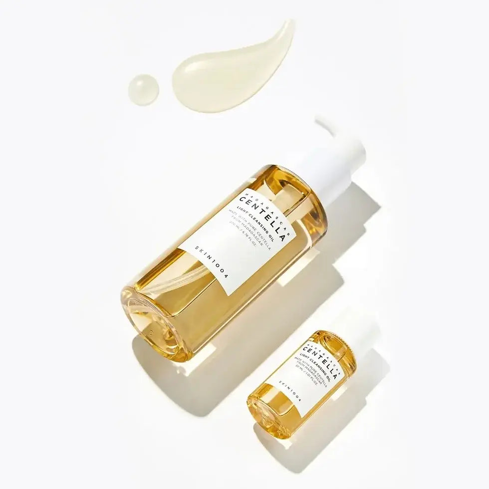 SKIN1004 Madagascar Centella Light Cleansing Oil 200ml – Gentle Hydrating Makeup Remover