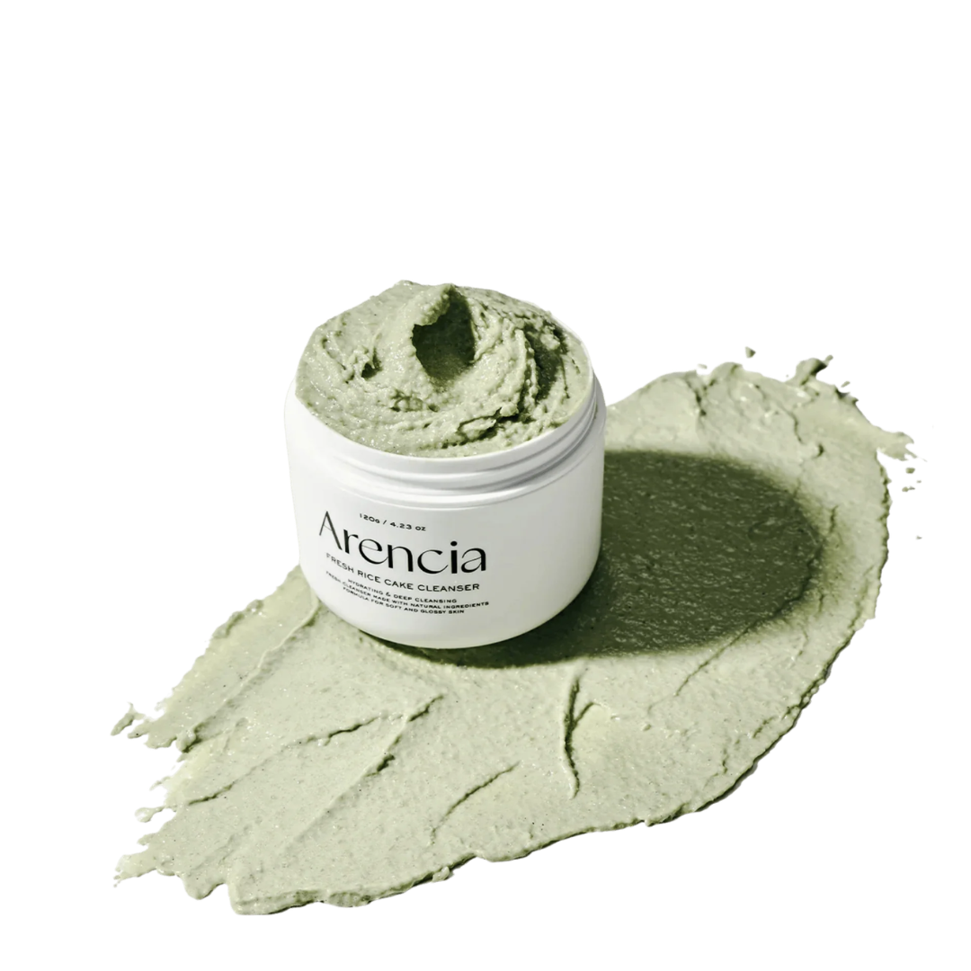 Arencia Fresh Green Rice Mochi Cleanser – Gentle Purifying & Hydrating Facial Cleanser