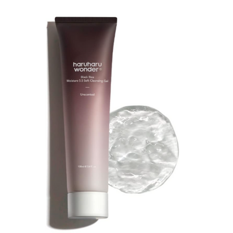 Black Rice Moisture 5.5 Soft Cleansing Gel 100ml - Haruharu Wonder