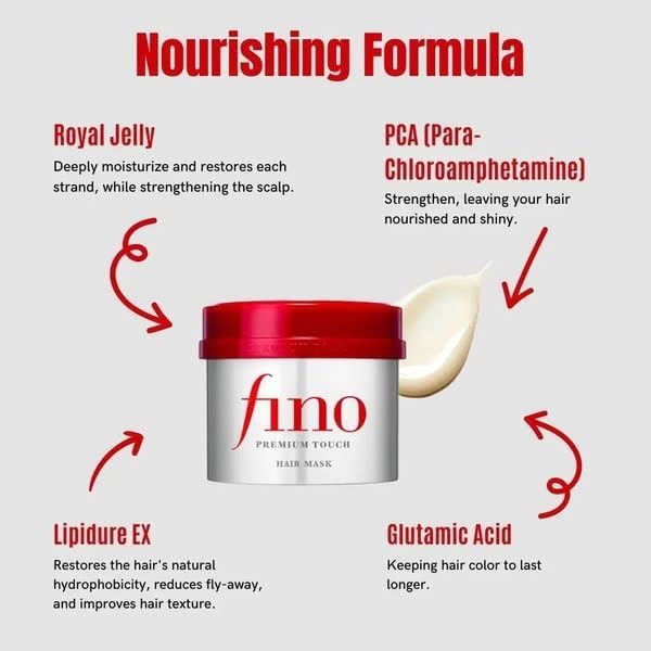 Shiseido - Fino Premium Touch Hair Mask (230g) | Deep Hydration & Repair