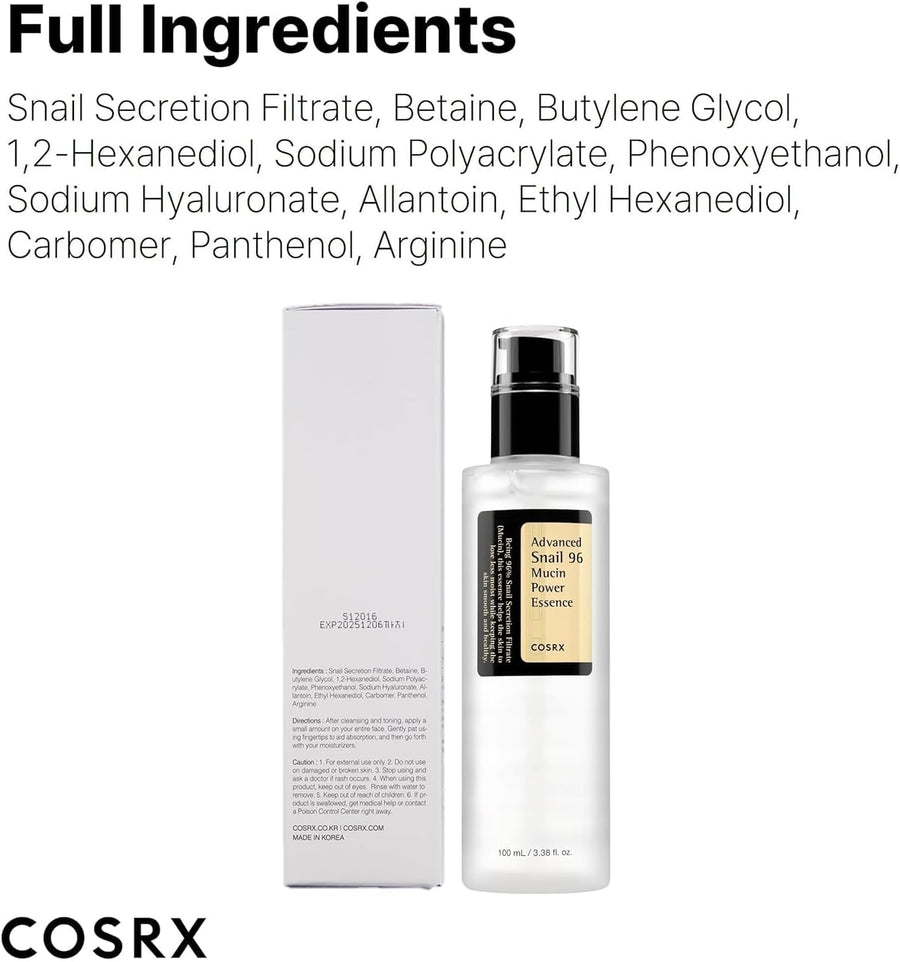 COSRX - Advanced Snail 96 Mucin Power Essence (100ml)