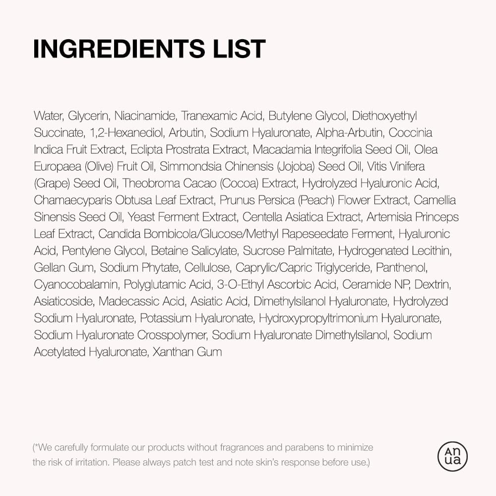 ANUA - Niacinamide 10% + TXA 4% Dark Spot Correcting Serum (30ml)