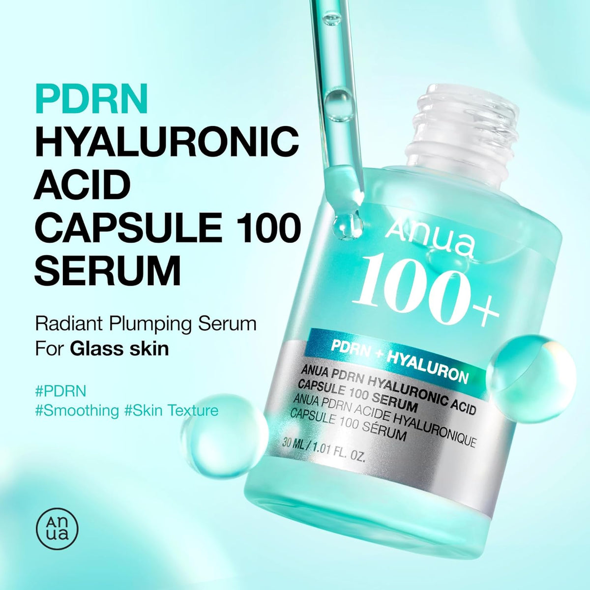 ANUA - PDRN Hyaluronic Acid Capsule 100 Serum (30ml)