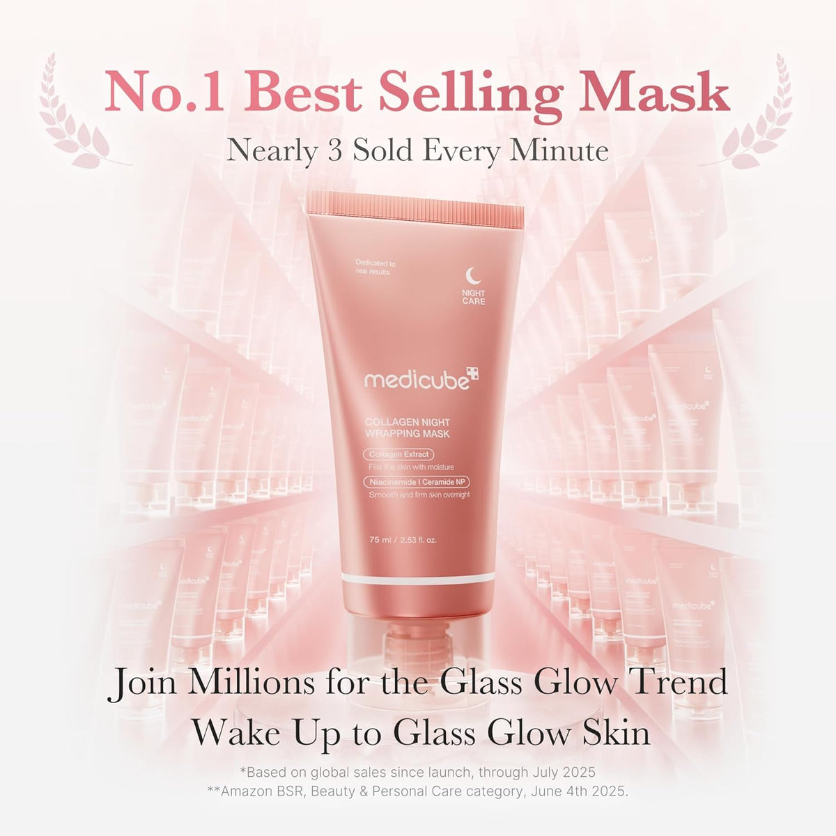 medicube - Collagen Overnight Wrapping Peel Off Facial Mask (75ml / 2.53 fl.oz)