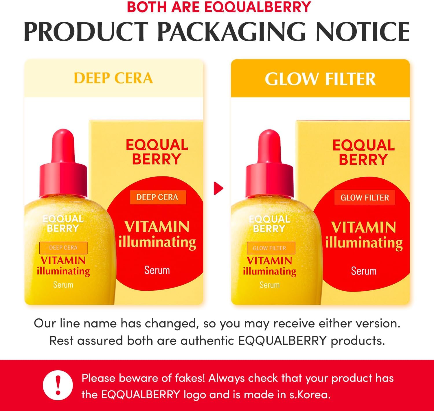 EQQUALBERRY - Vitamin Illuminating Serum (30ml) | Brightening & Barrier Repair