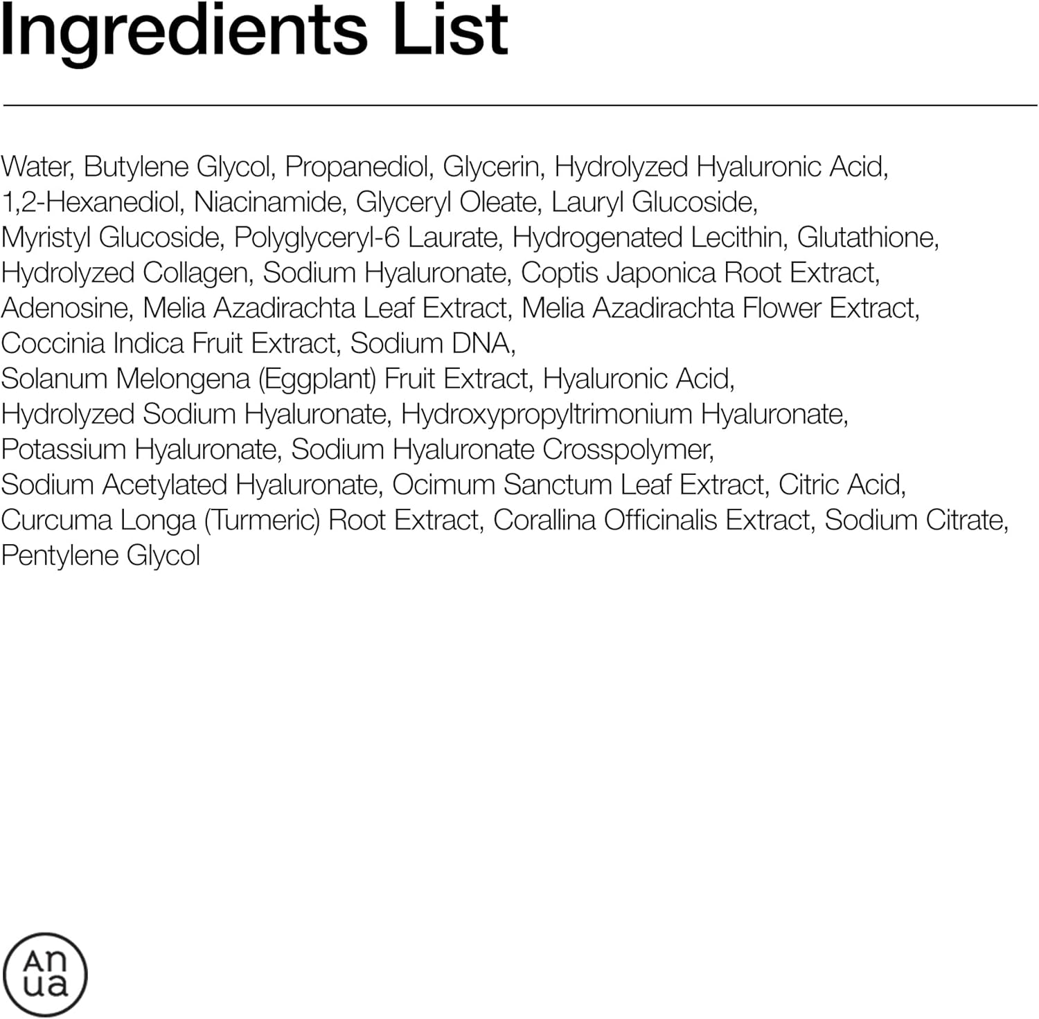 ANUA - PDRN Hyaluronic Acid Capsule 100 Serum (30ml)