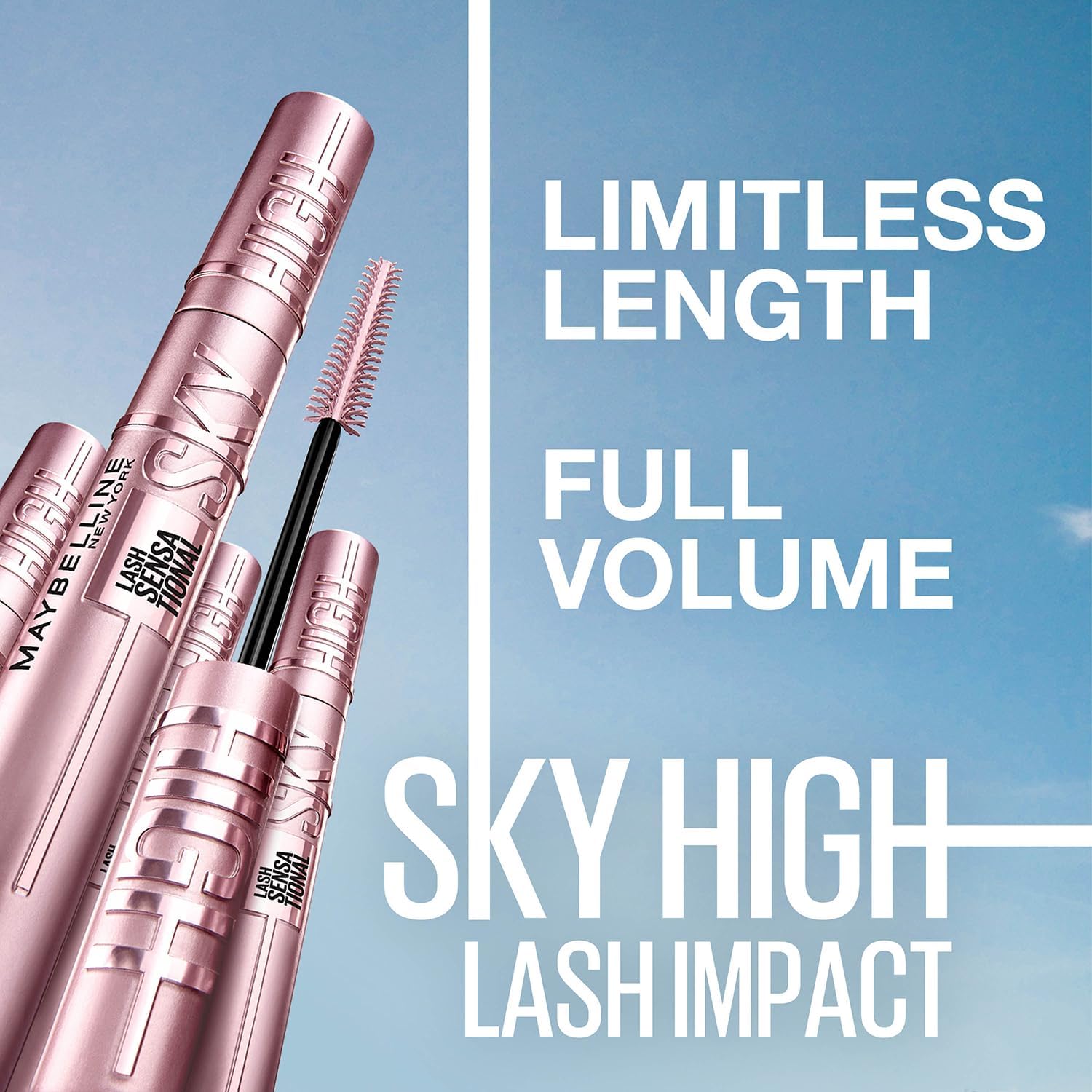 Maybelline New York - Lash Sensational Sky High Washable Mascara (Very Black)