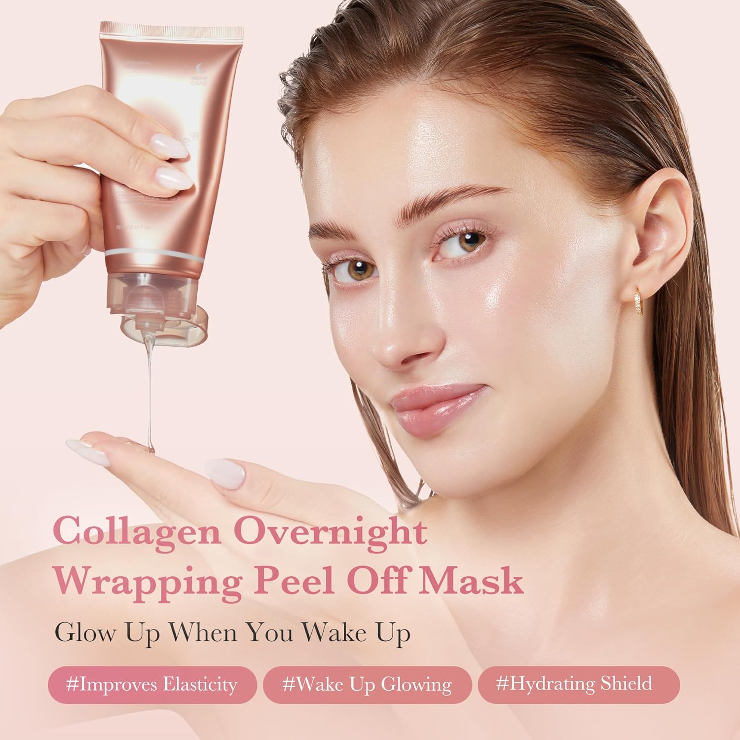 medicube - Collagen Overnight Wrapping Peel Off Facial Mask (75ml / 2.53 fl.oz)