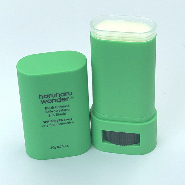 Black Bamboo Daily Soothing Sun Shield 20g - HaruHaru