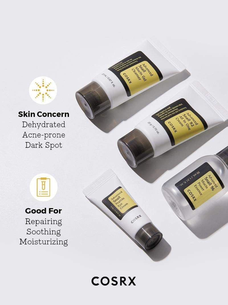 All About Snail Trial Kit 4pcs - Cosrx
