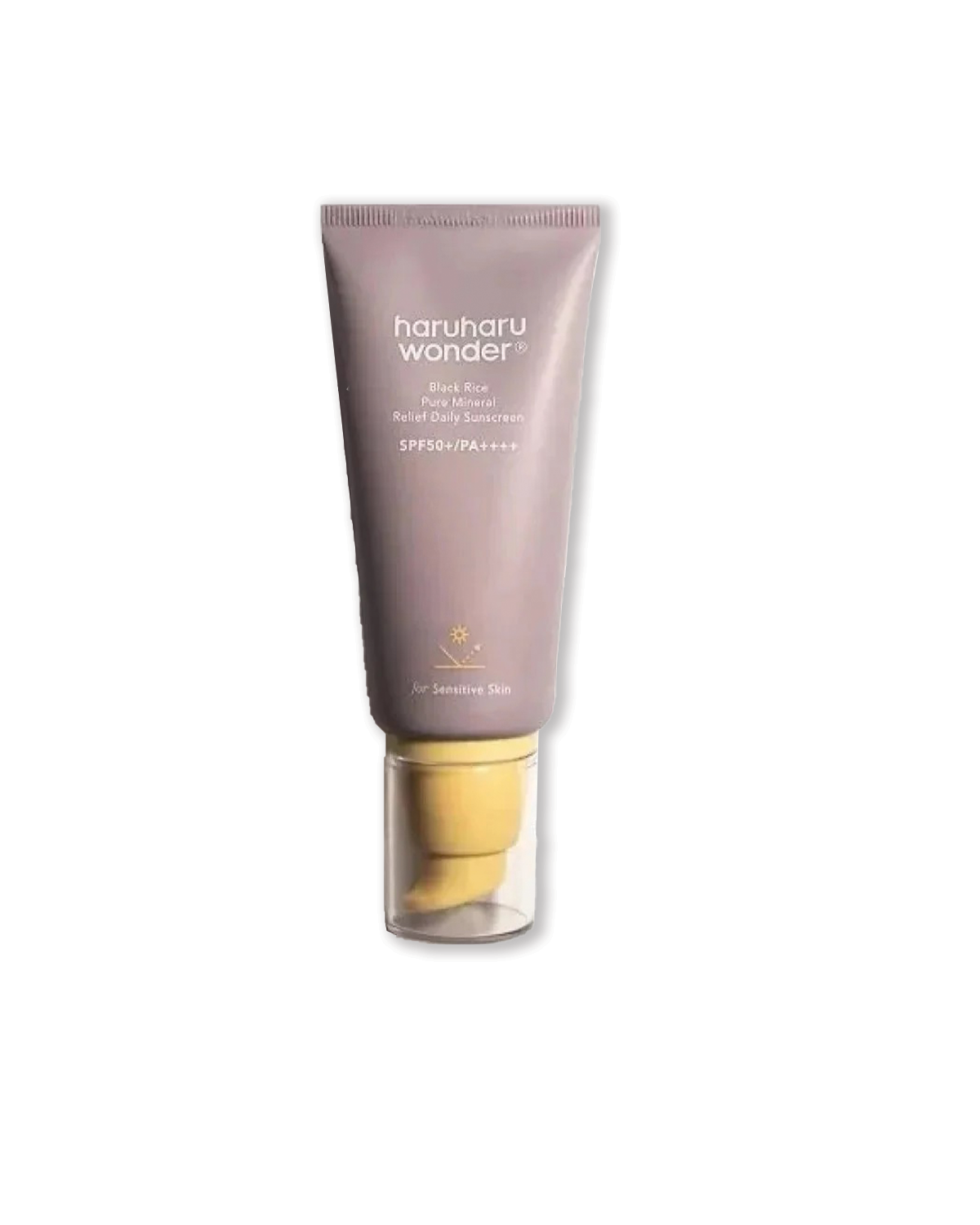 Black Rice Pure Mineral Relief Daily Sunscreen 50ml - HaruHaru