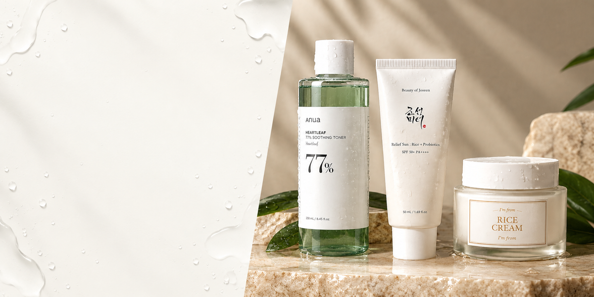 Get 50% OFF on all skincare products.