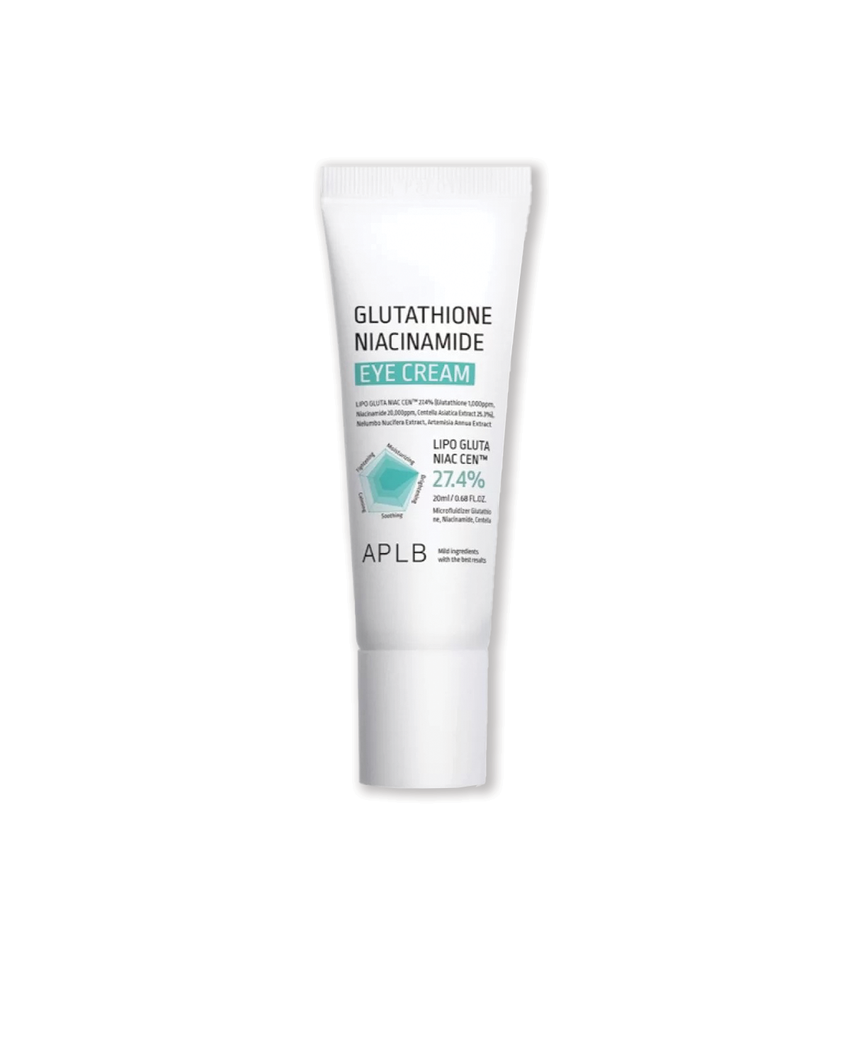 Glutathione Niacinamide Eye Cream 20ml - APLB