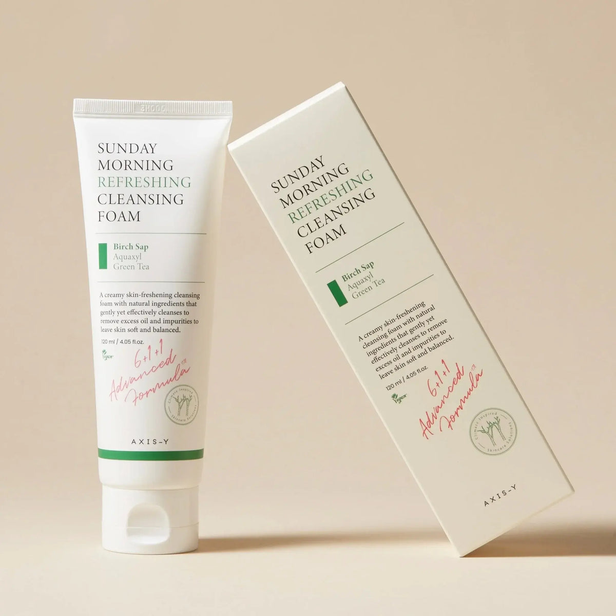 Sunday Morning Refreshing Cleansing Foam 120ml - Axis Y