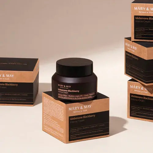 Idebenone Blackberry Intense Cream 70g - Mary & May