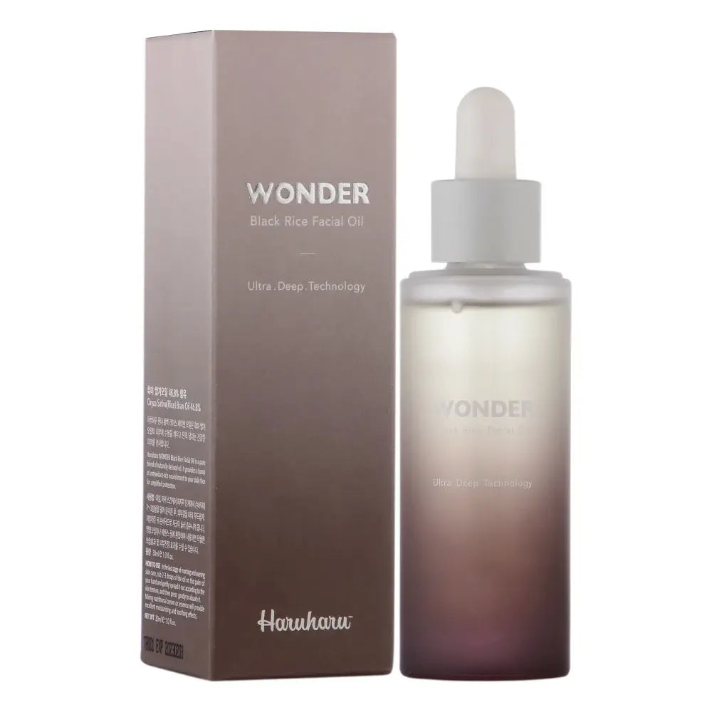 Black Rice Facial Oil 30ml - HaruHaru