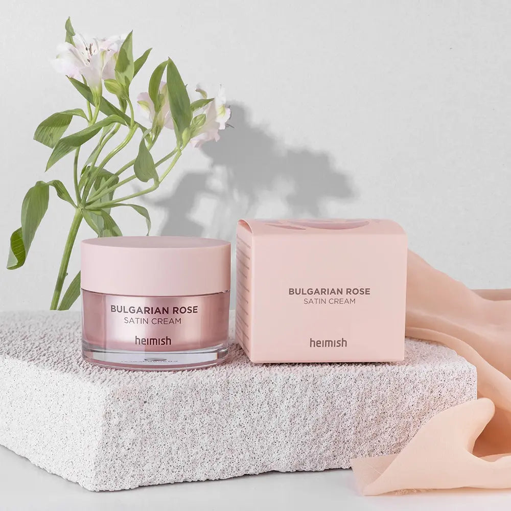 Bulgarian Rose Satin Cream 50ml - Heimish