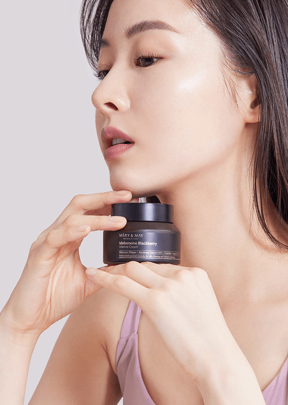Idebenone Blackberry Intense Cream 70g - Mary & May