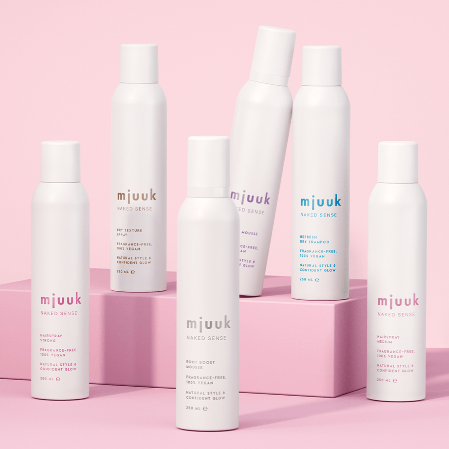 Mjuuk Naked Sense Fragrance Free Root Boost Mousse 250ml